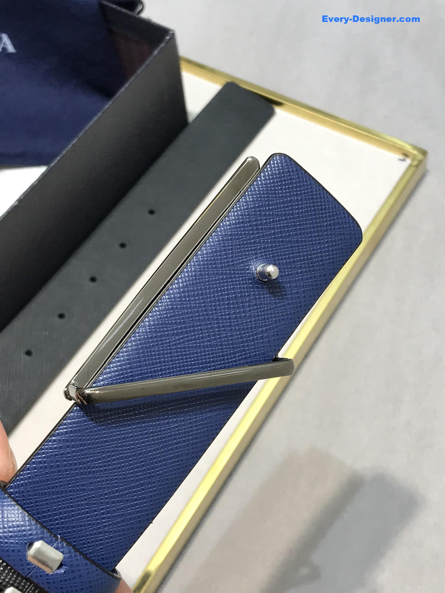 prada saffiano leather belt