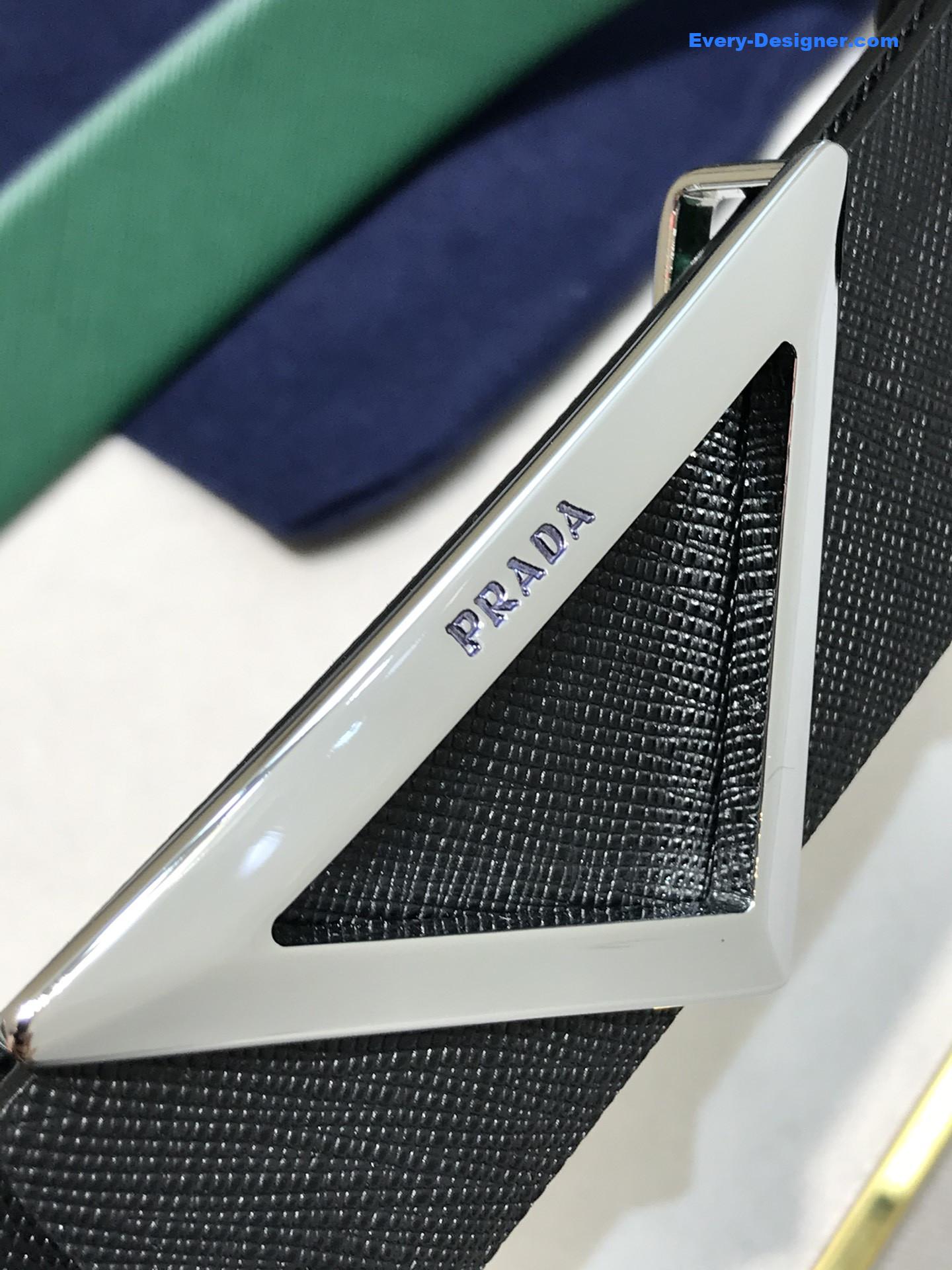 prada saffiano leather belt