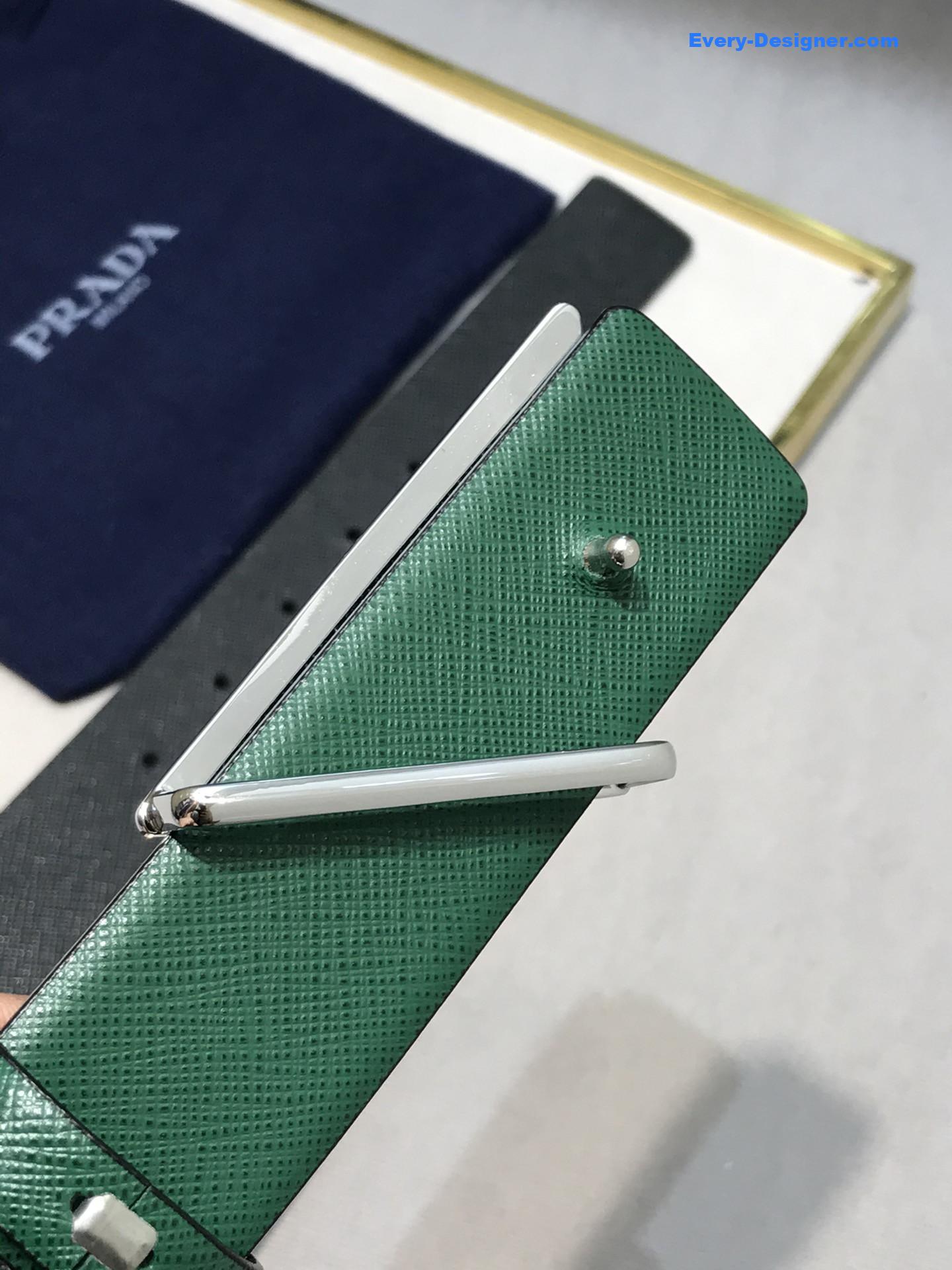 prada saffiano leather belt