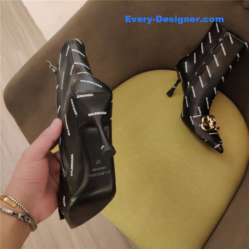 Ba1en*iaga high heel couture boots