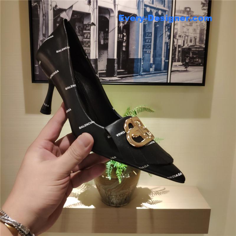 Ba1en*iaga high heel fashion shoes