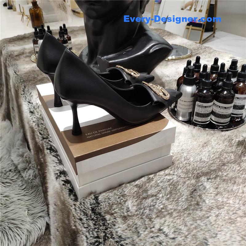 Ba1en*iaga high heel fashion shoes