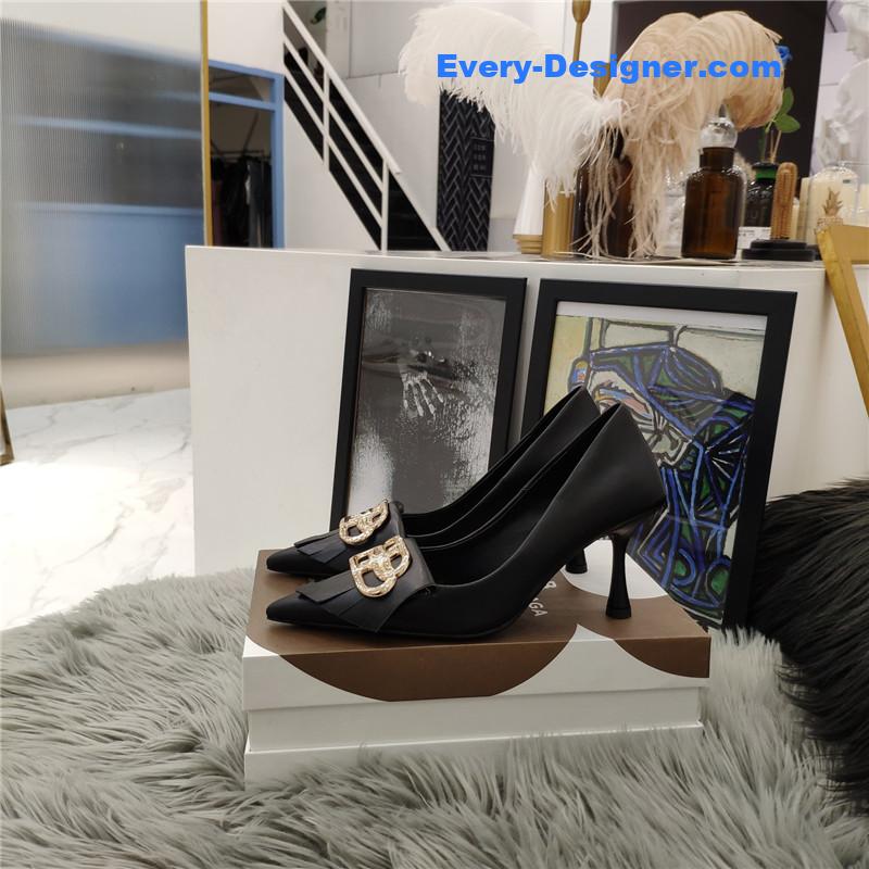 Ba1en*iaga high heel fashion shoes