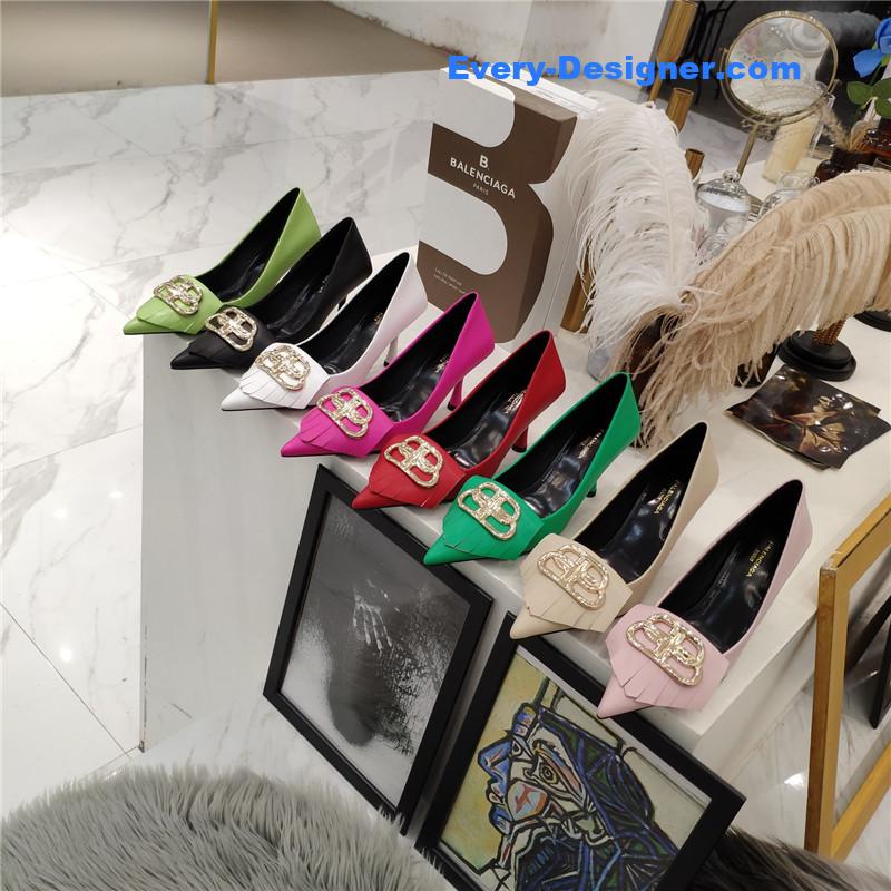 Ba1en*iaga high heel fashion shoes
