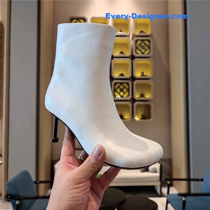 Ba1en*iaga five toe high heel mid boots