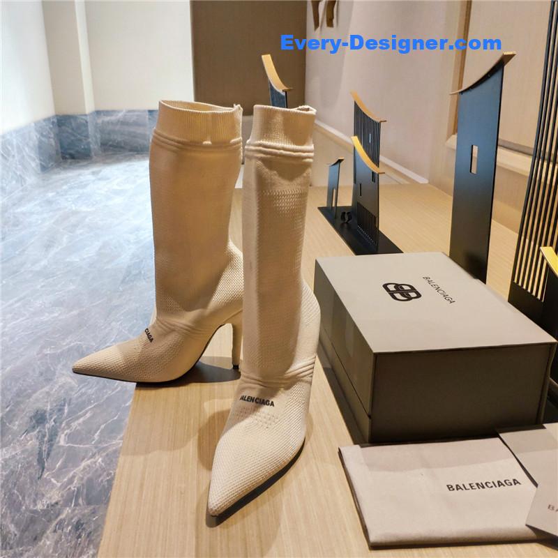 Balenciaga High Heel Sock Boots
