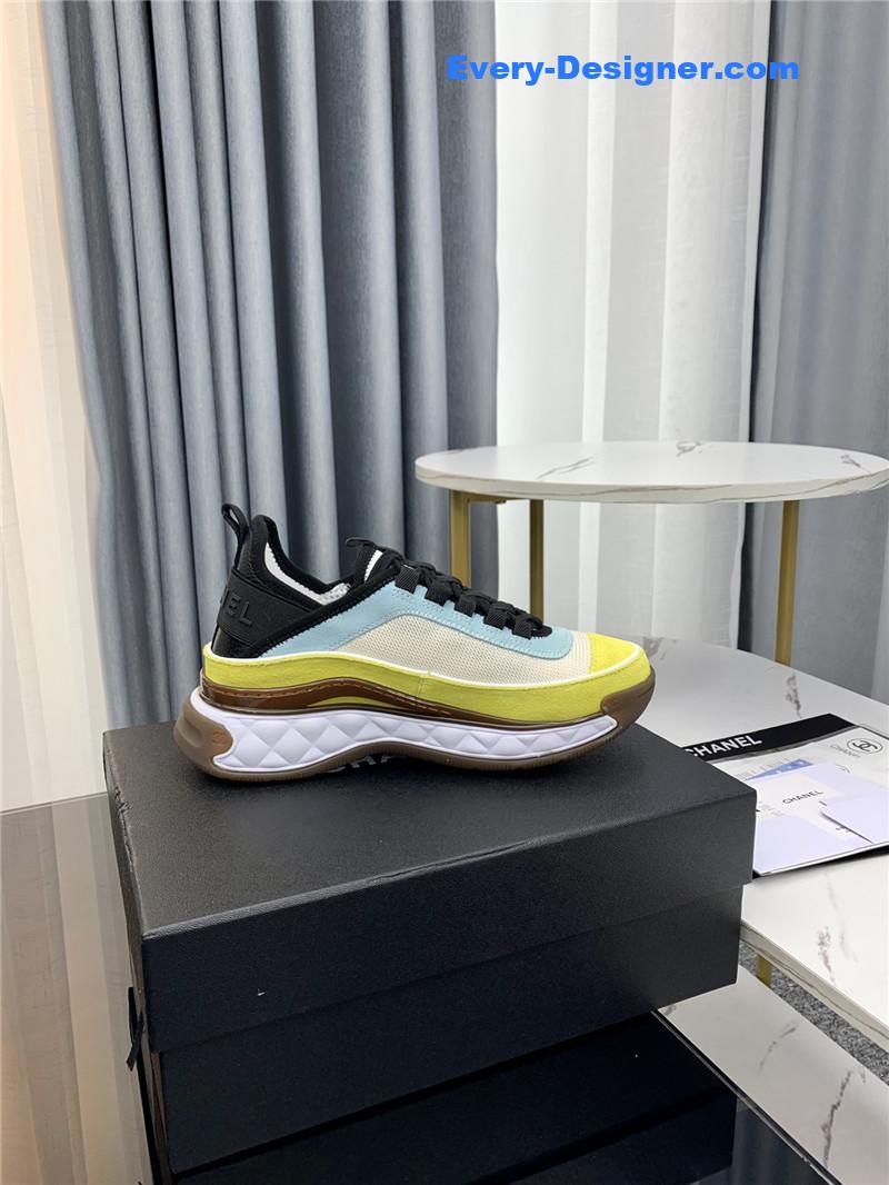 Ch**el new color matching casual sneakers