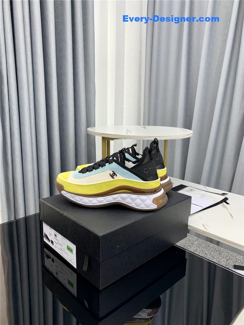 Ch**el new color matching casual sneakers