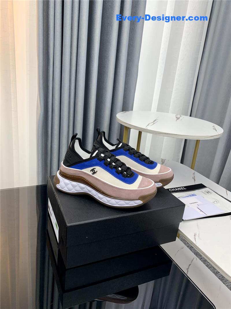 Chanel new color matching casual sneakers