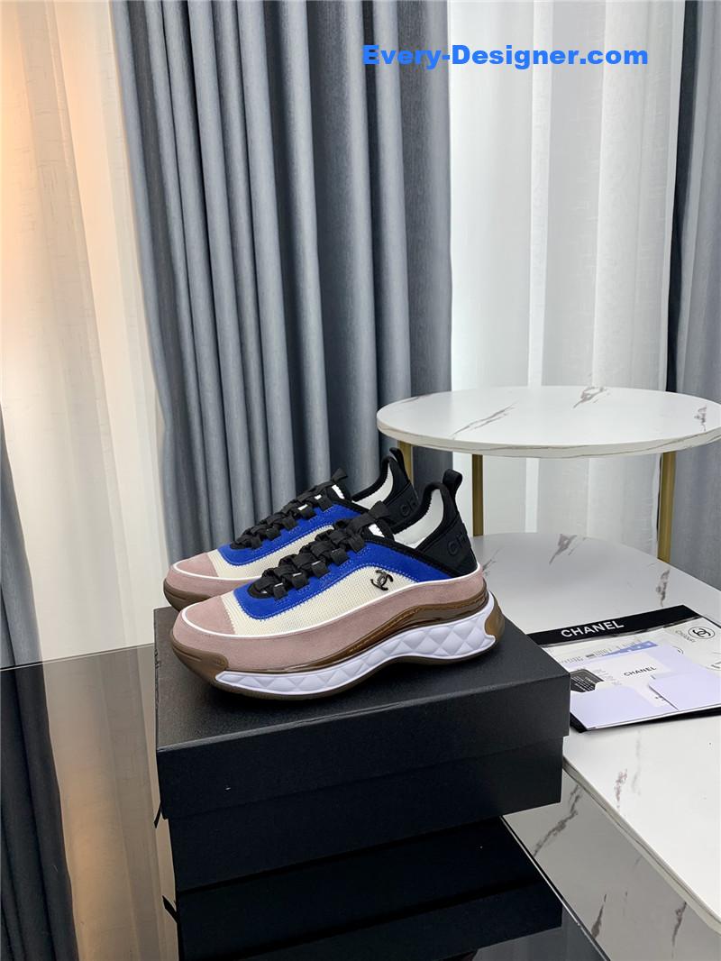 Ch**el new color matching casual sneakers