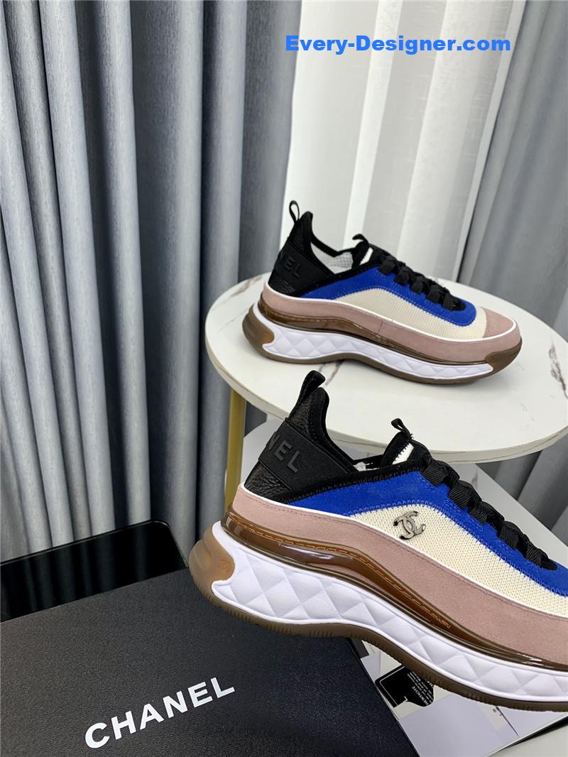 Ch**el new color matching casual sneakers