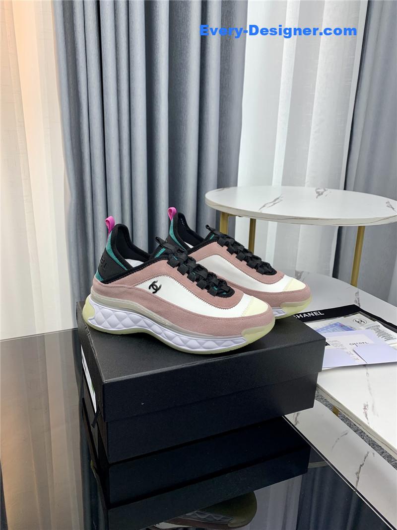 Ch**el new color matching casual sneakers