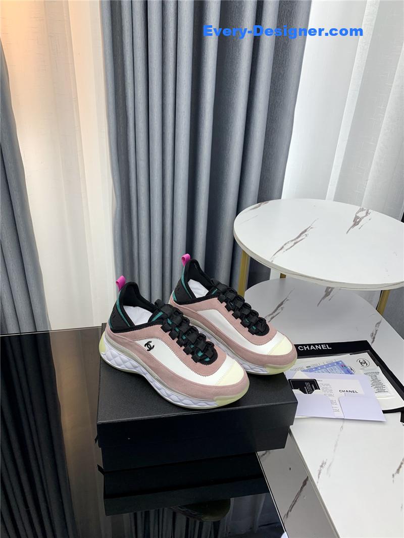 Ch**el new color matching casual sneakers