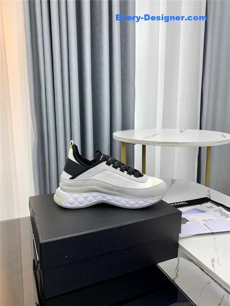 Ch**el new color matching casual sneakers