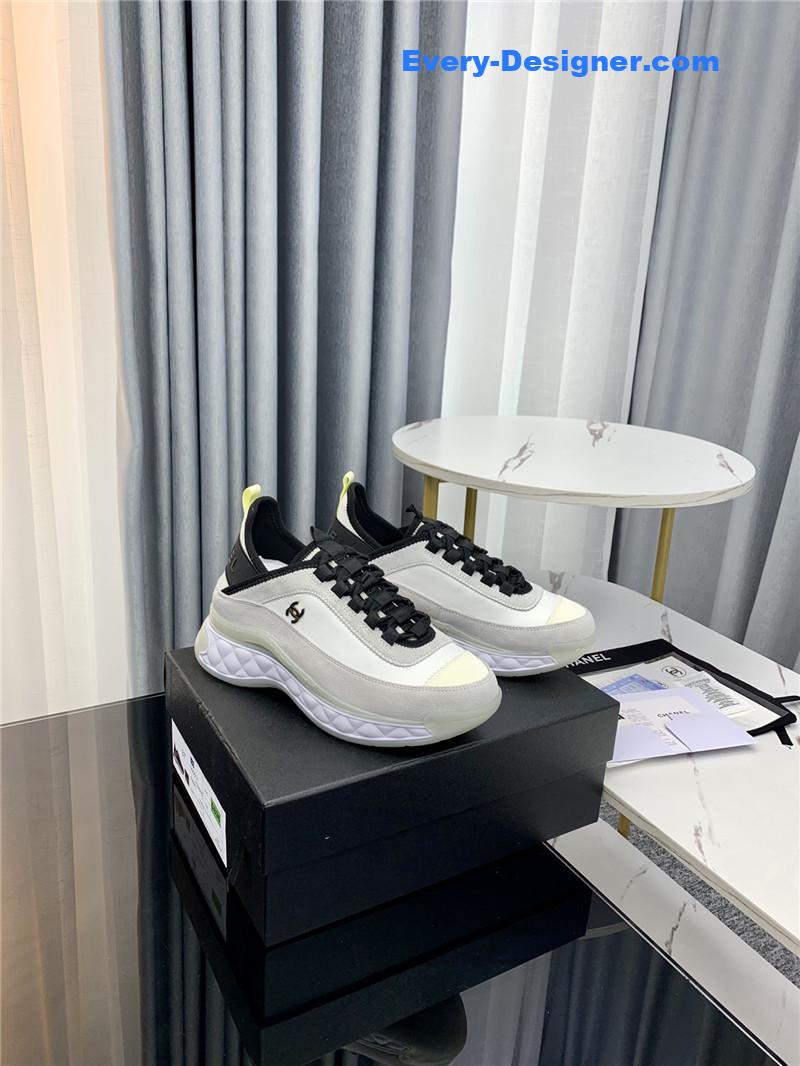 Chanel new color matching casual sneakers