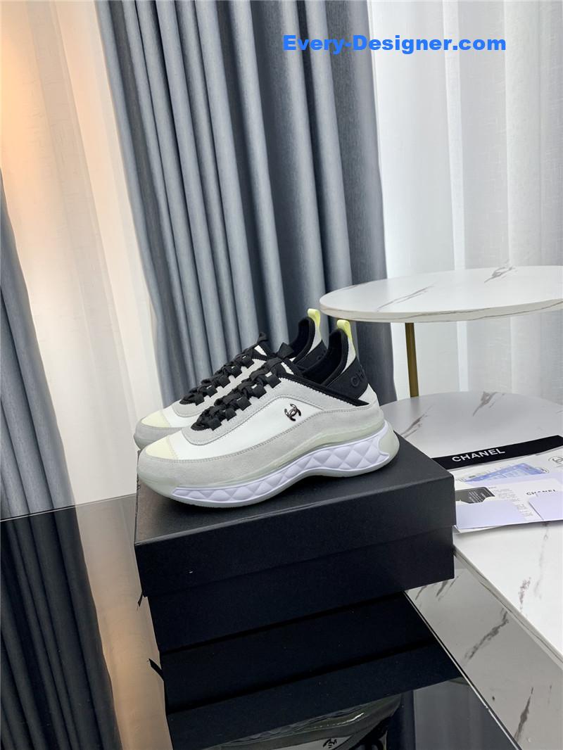 Ch**el new color matching casual sneakers