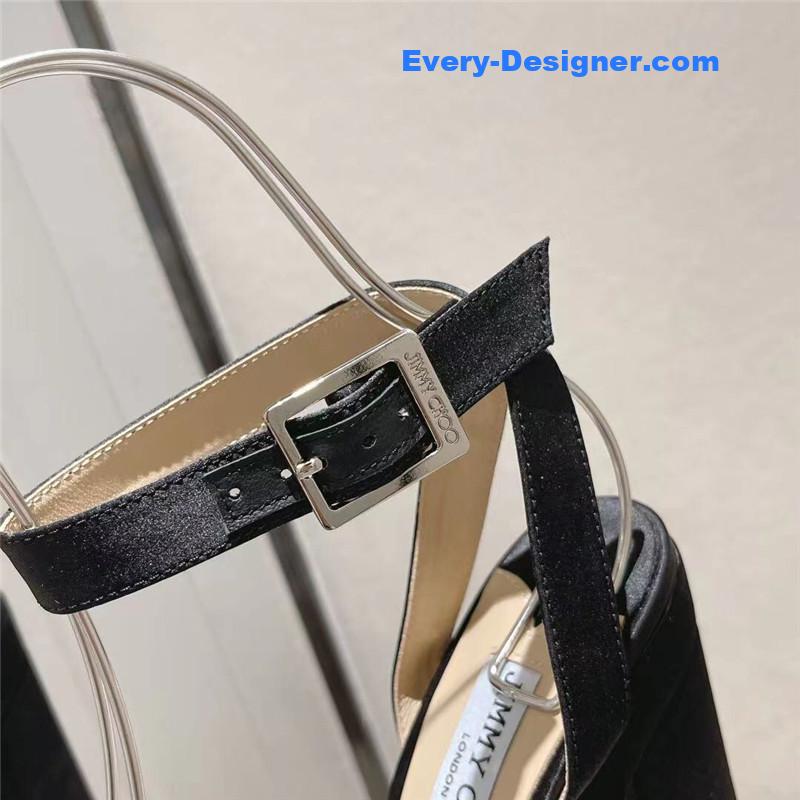 J1m*y Ch00 fashion heel sandals