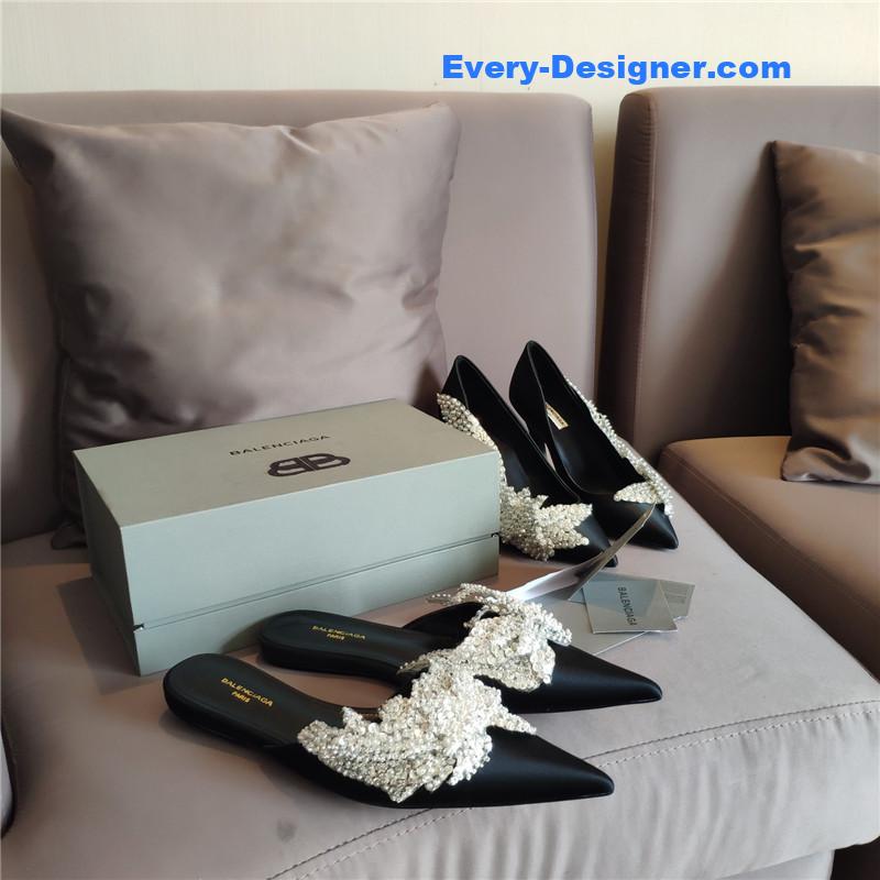 Balenciaga Pointed Toe Sandals