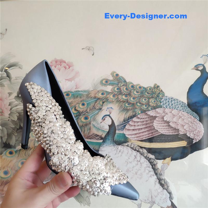 Ba1en*iaga pointed toe sandals