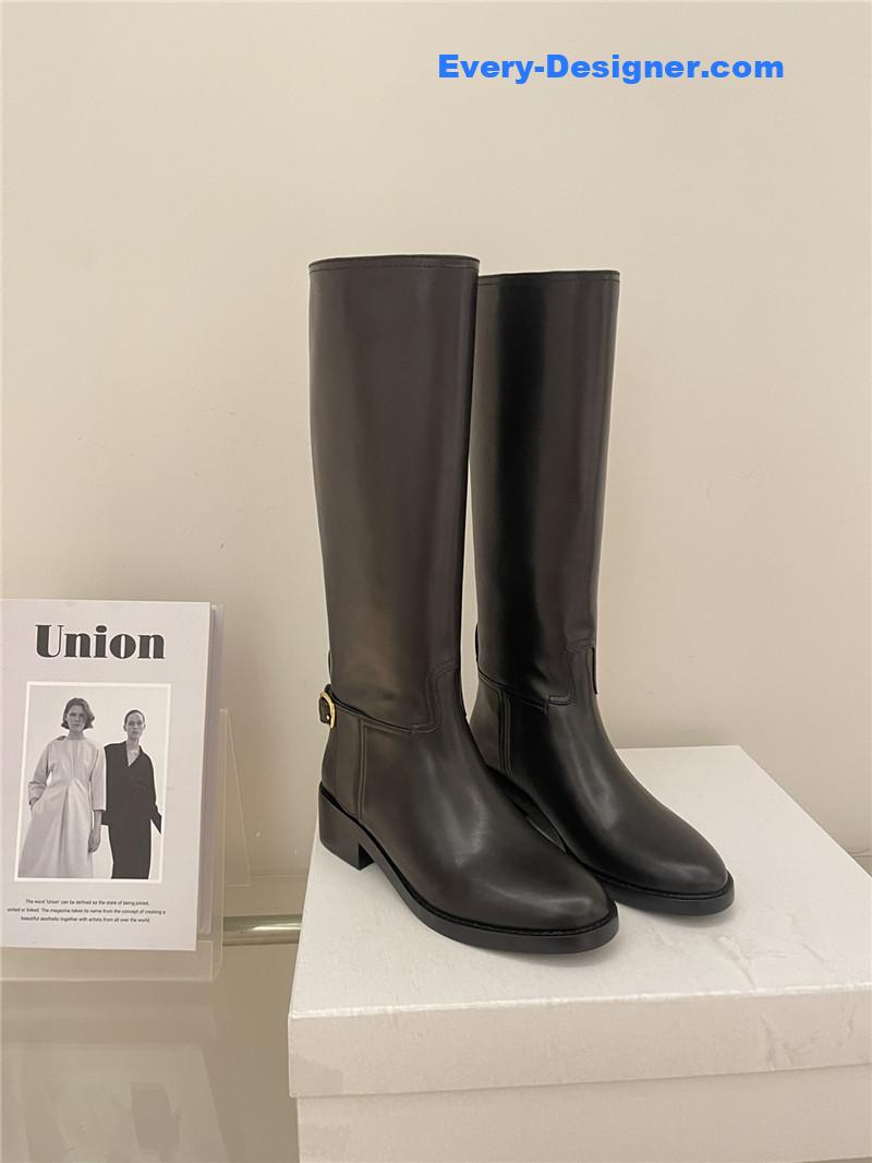 Ce1i*e autumn and winter new high knight boots