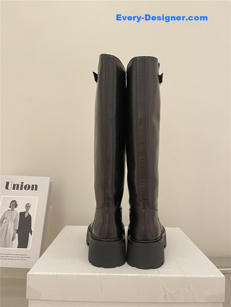 Ce1i*e autumn and winter new thick-soled tall knight boots