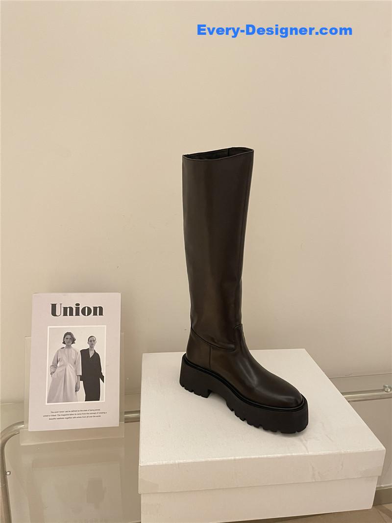 Ce1i*e autumn and winter new thick-soled tall knight boots