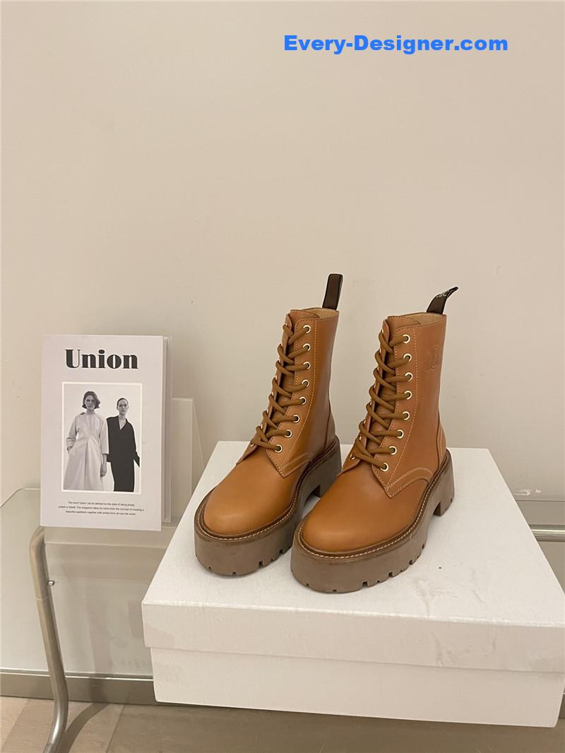 Ce1i*e new lace-up ankle boots