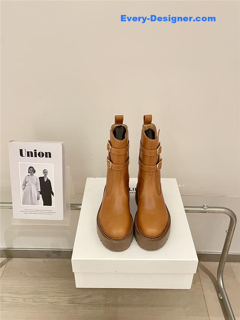 Ce1i*e new lace-up ankle boots