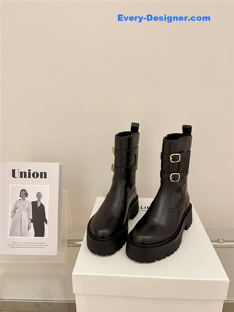 Ce1i*e new lace-up ankle boots