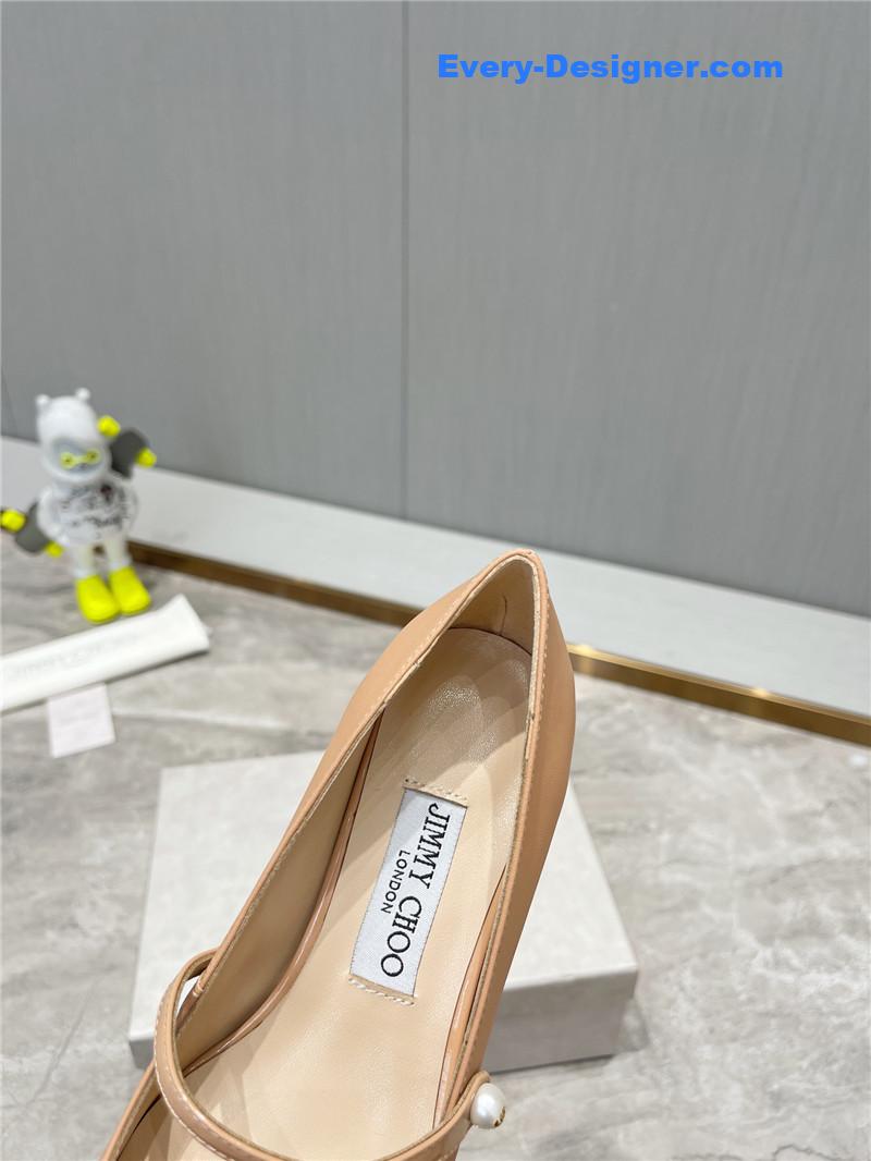 Jimmy Choo Jimmy Choo Elisa 45 Square-Toe Pumps