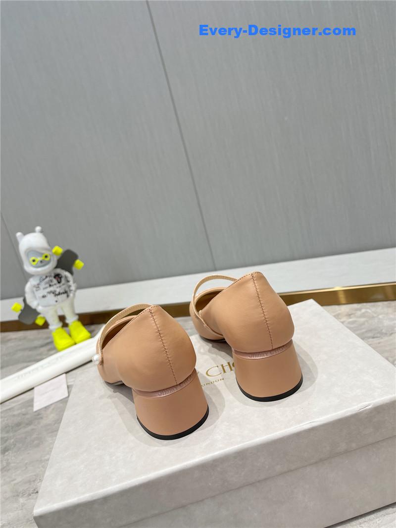 Jimmy Choo Jimmy Choo Elisa 45 Square-Toe Pumps