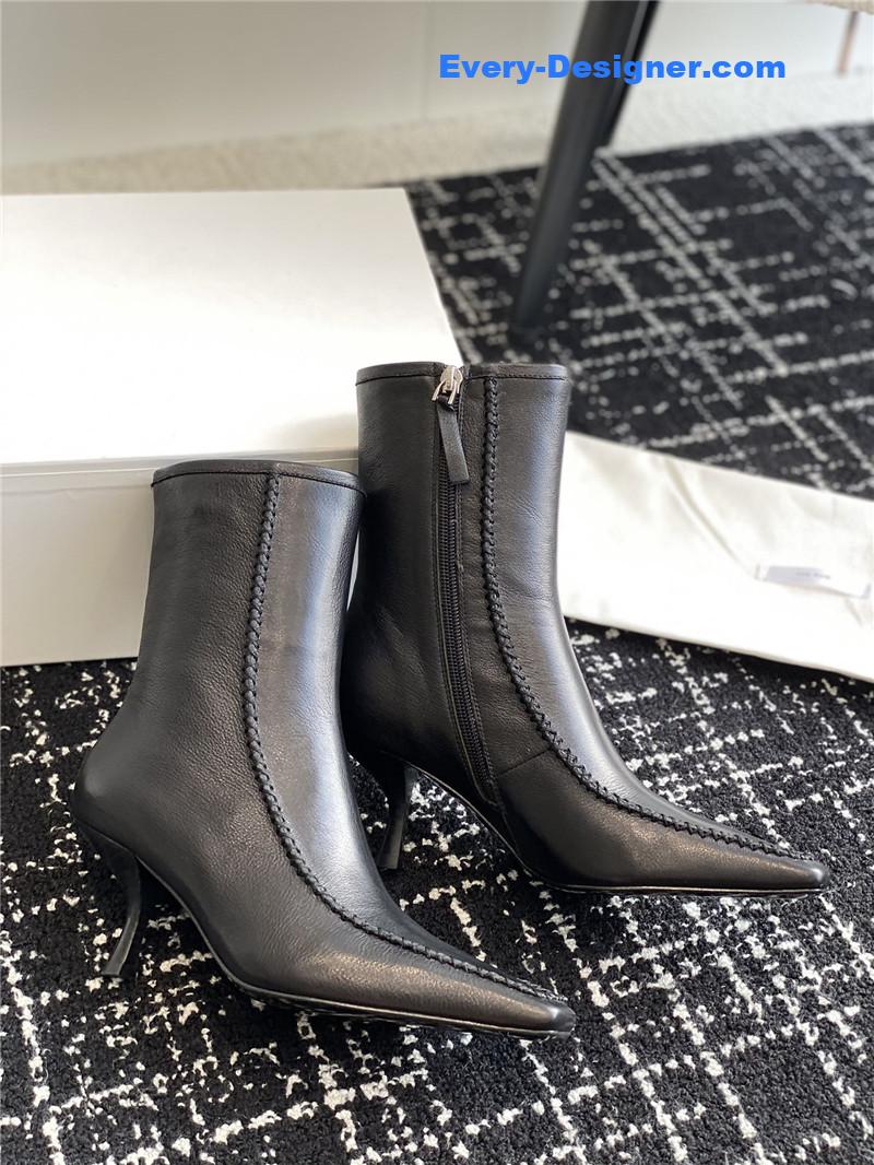 New square toe stiletto boots