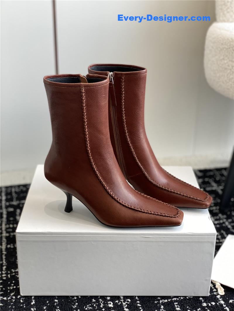 New square toe stiletto boots