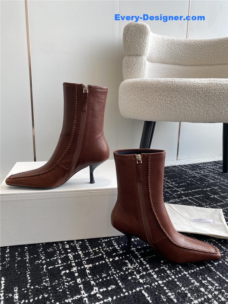 New square toe stiletto boots