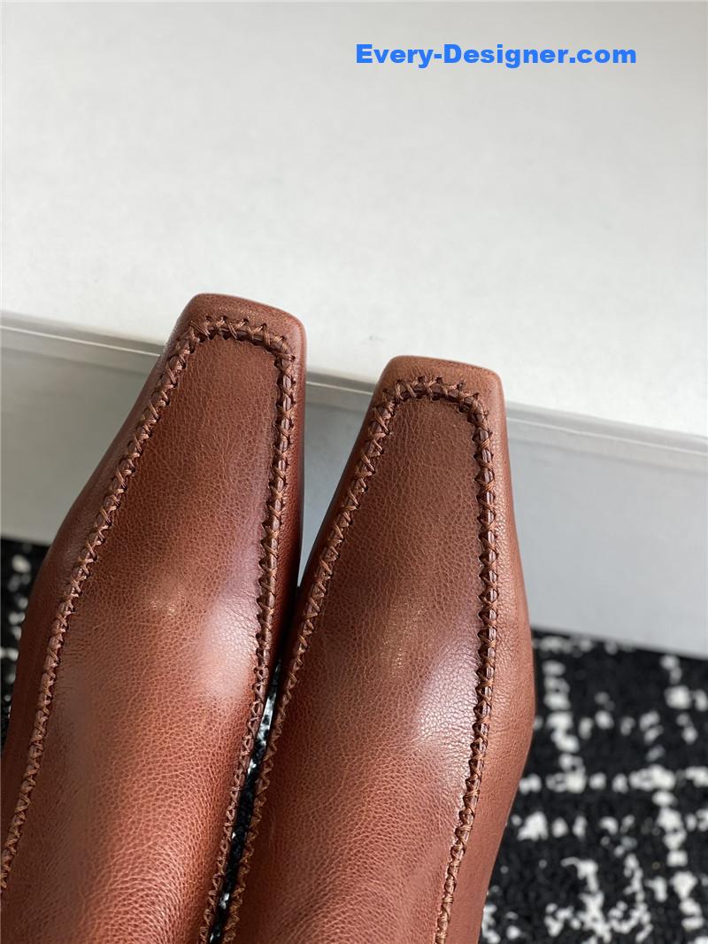 New square toe stiletto boots