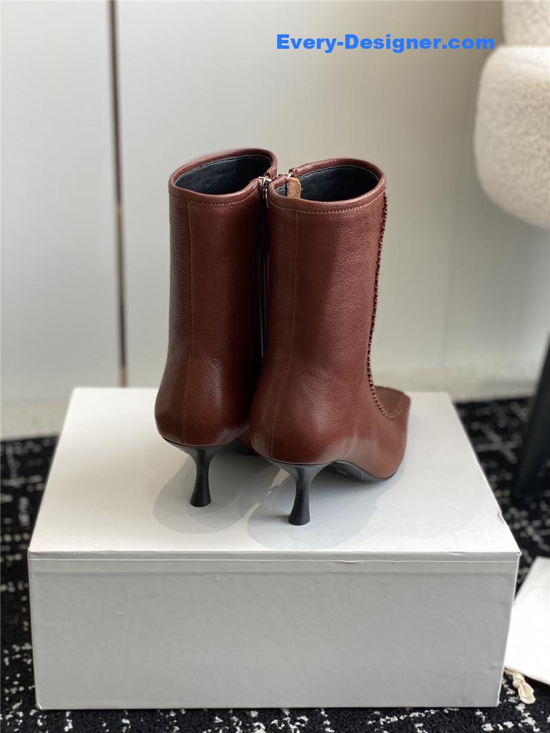 New square toe stiletto boots