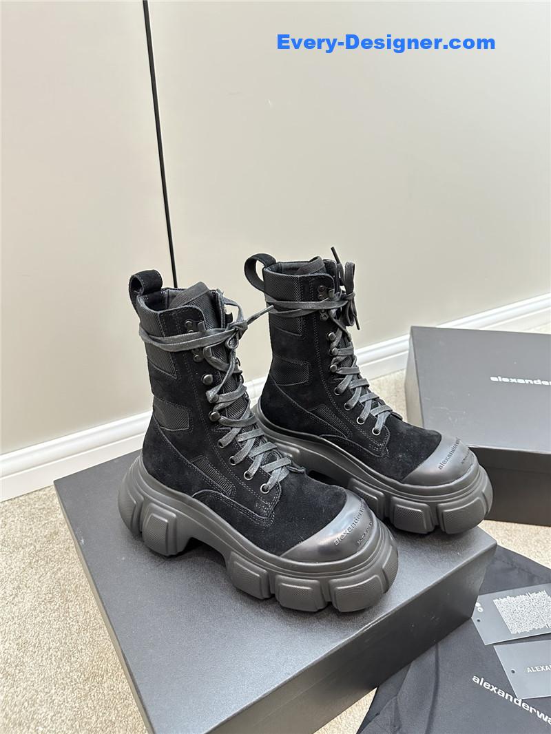 alexander wang tire platform boots