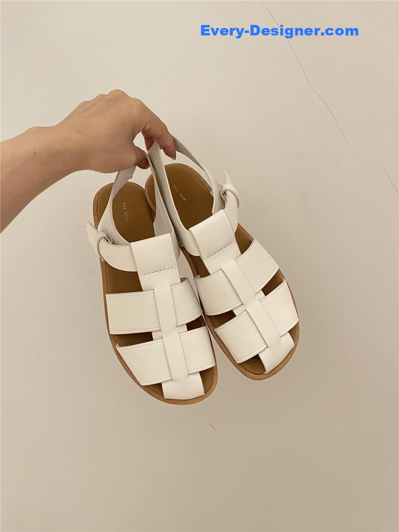 new braided Roman sandals