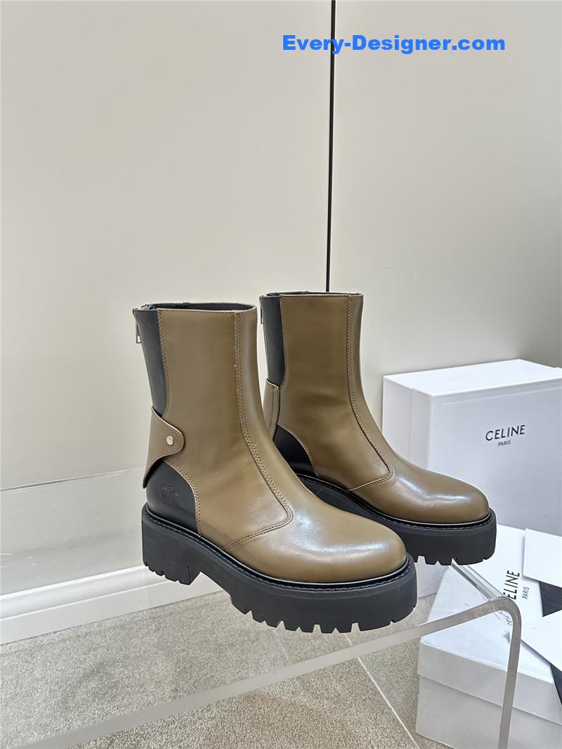 celine platform boots