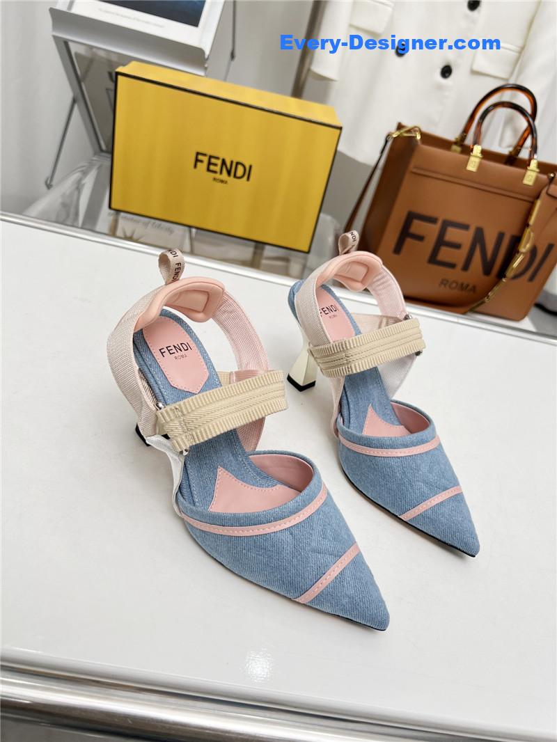 F**di hot fashion high heel sandals