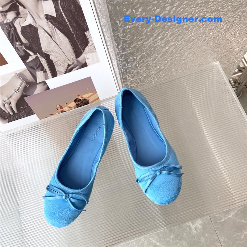 Ba1en*iaga distressed ballerinas