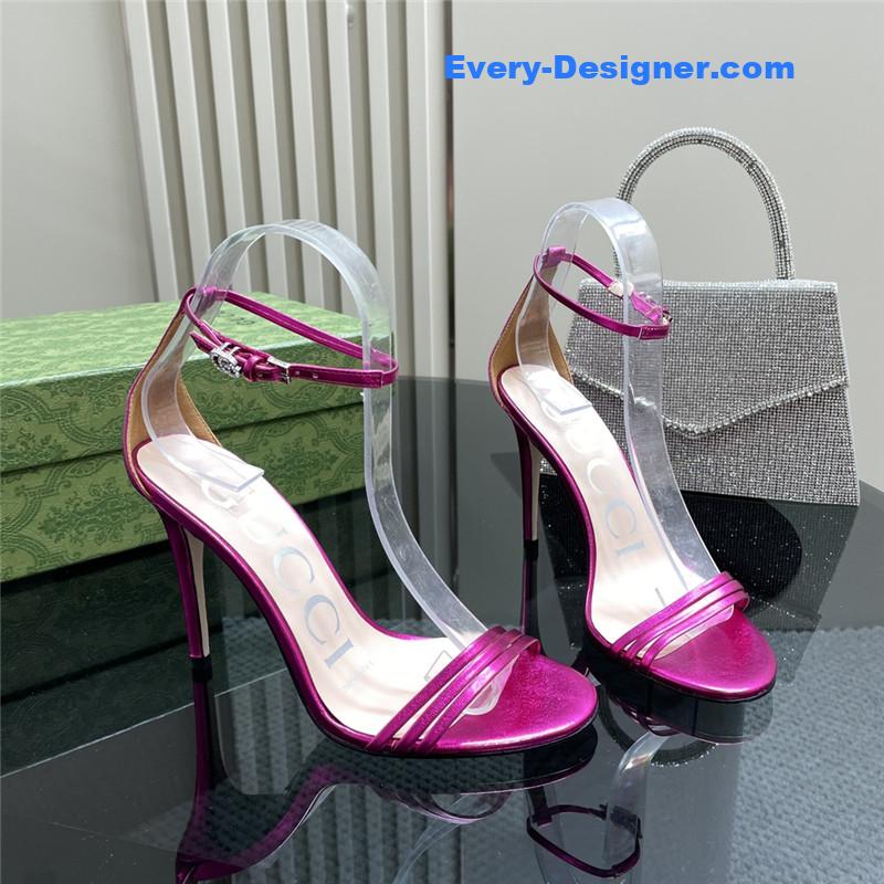 Gucci latest rhinestone sandals