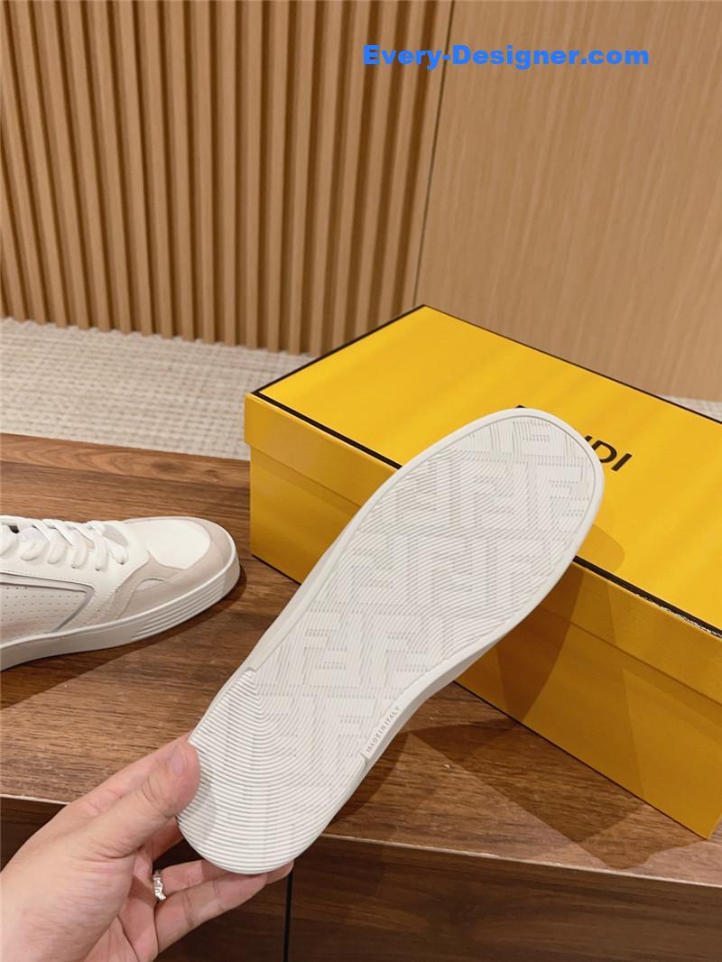 F**di color block lace up sneakers