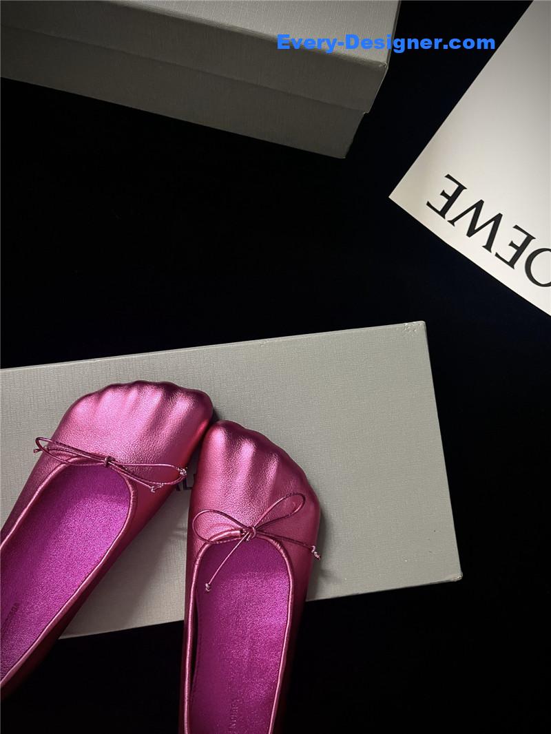 Ba1en*iaga fall/winter show toe ballerinas