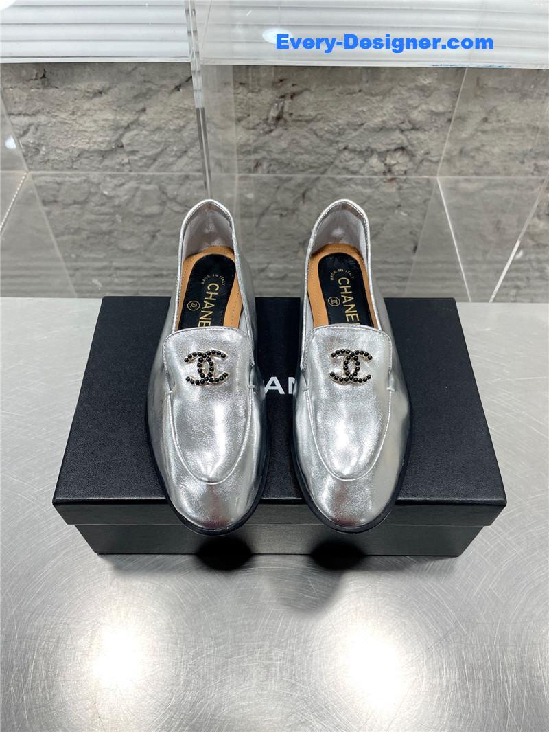 CC new low heel loafers