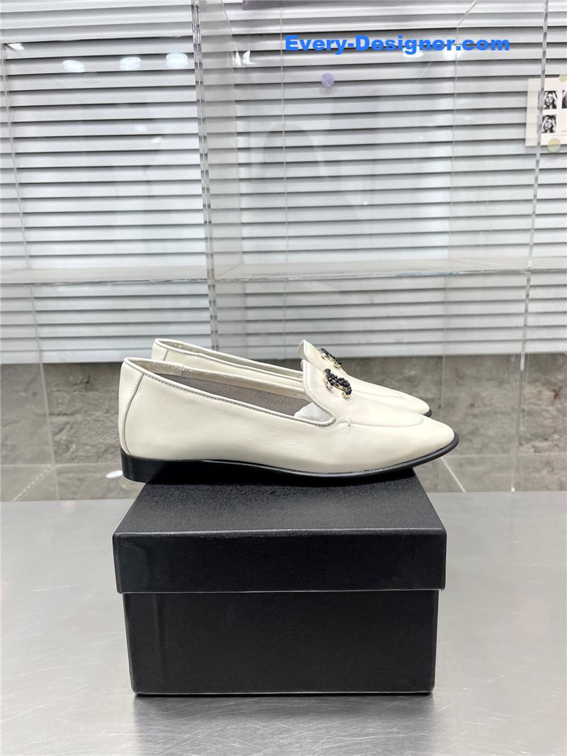 CC new low heel loafers