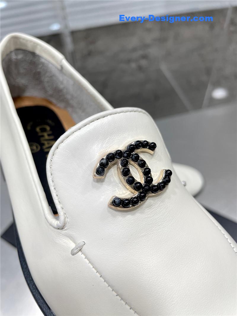 CC new low heel loafers