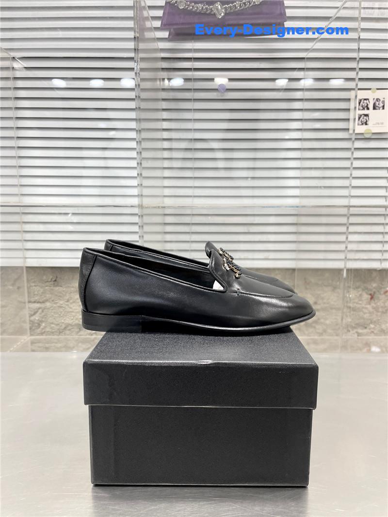 CC new low heel loafers