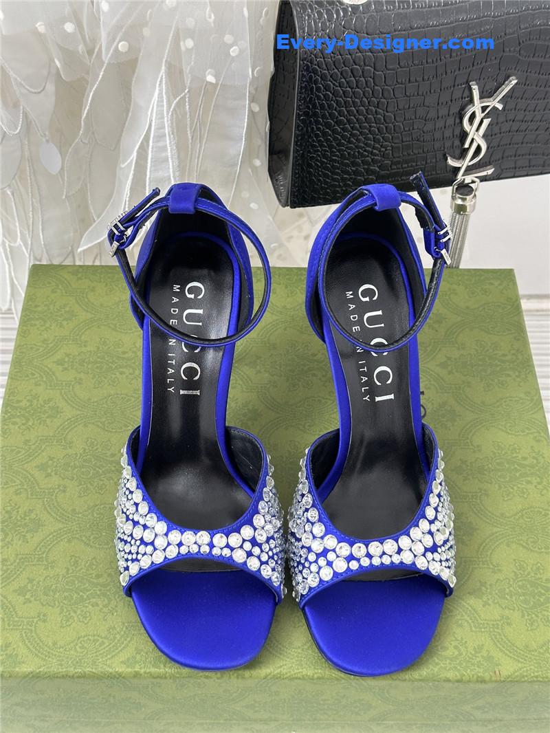 Gvc*1 rhinestone slippers sandals
