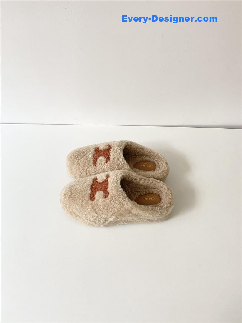 Ce1i*e thick-soled baotou slippers